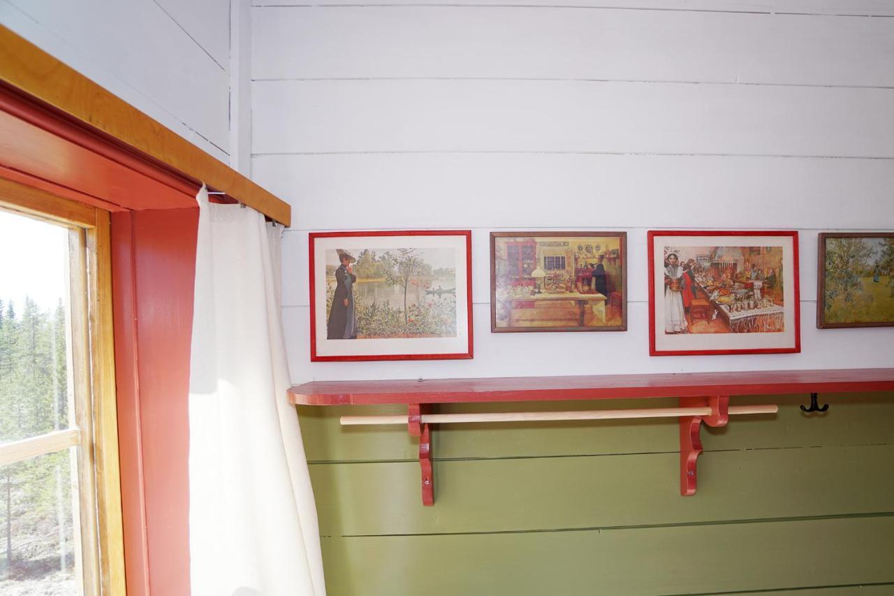 Mittjas Vallen Timber Lodge & Cabins Edsbyn Eksteriør billede